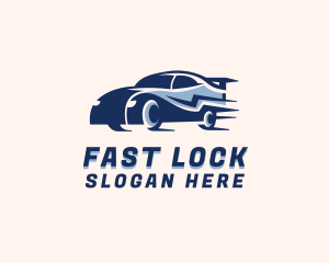 Fast Racing Car logo design