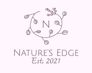 Natural Wreath Decoration logo design