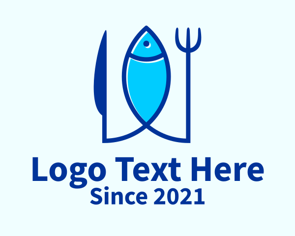 Seafood logo example 4