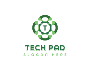 Website Tech Company logo design