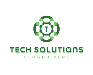 Website Tech Company logo design