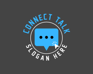 Digital Chat Application logo design