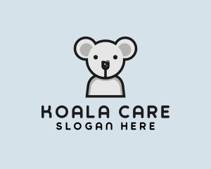 Koala Bear Wine  logo design