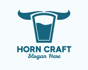 Milk Glass Horns  logo