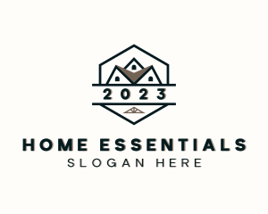 Home Residential Roofing  logo design