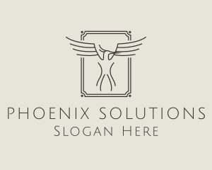 Deluxe Avian Phoenix  logo design