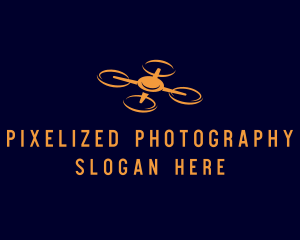 Drone Security Technology logo design