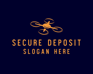 Drone Security Technology logo design