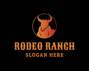 Wild Bull Ranch logo design