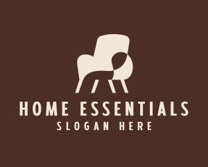 Chair Furniture Home Decoration logo design