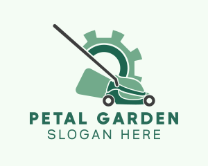 Lawn Mower Gear logo design