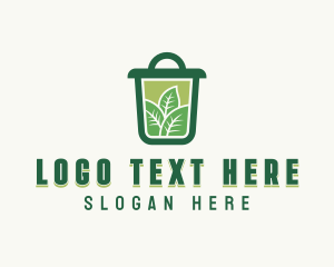 Trash Garbage Sanitation logo