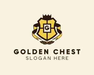 Royal Luxury Shield Crest logo design