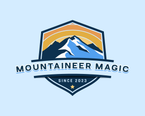 Mountain Alpine Outdoor logo design