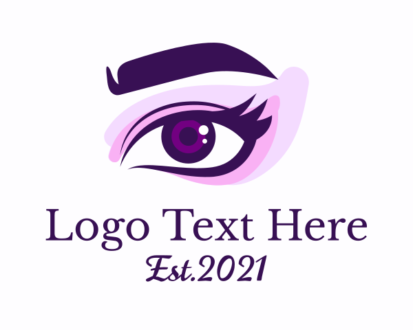 Eyeshadow logo example 2