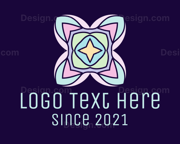 Star Flower Petals Logo