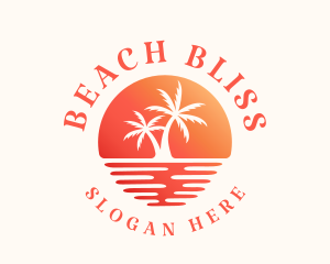 Ocean Beach Travel logo design