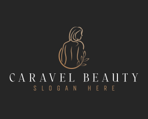 Woman Nature Beauty logo design