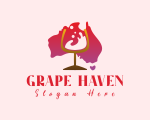 Australian Wine Vineyard logo