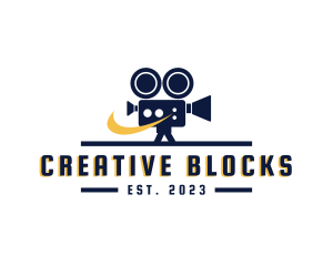 Movie Film Camera logo design