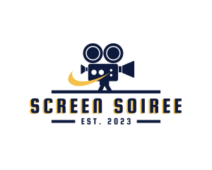 Movie Film Camera logo design