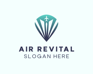 Airline Aviation Travel logo design