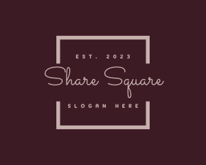 Beauty Square Business logo design