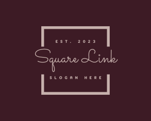 Beauty Square Business logo design