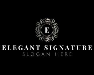 Elegant Antique Ornament logo design