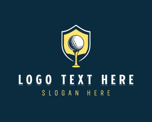 Golf Sports Competition Logo