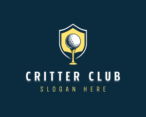 Golf Sports Competition logo design