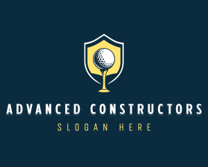 Golf Sports Competition logo design