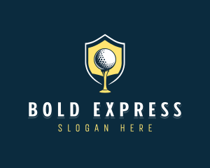 Golf Sports Competition logo design