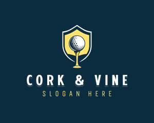 Golf Sports Competition logo design