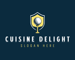 Golf Sports Competition logo design