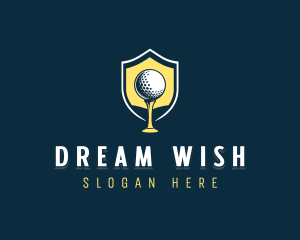 Golf Sports Competition logo design