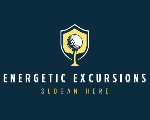 Golf Sports Competition logo design