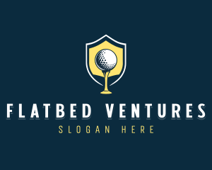 Golf Sports Competition logo design