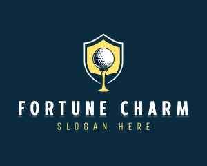 Golf Sports Competition logo design