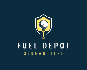 Golf Sports Competition logo design