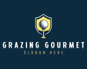 Golf Sports Competition logo design