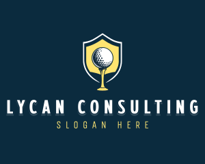 Golf Sports Competition logo design