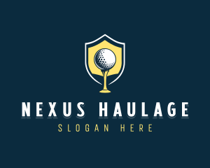 Golf Sports Competition logo design