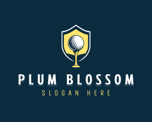 Golf Sports Competition logo design