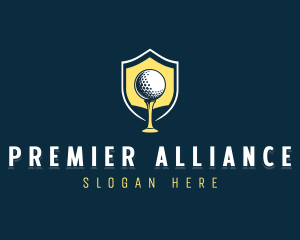 Golf Sports Competition logo design