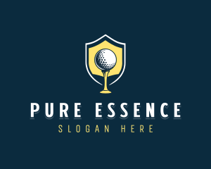 Golf Sports Competition logo design