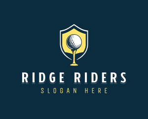 Golf Sports Competition logo design