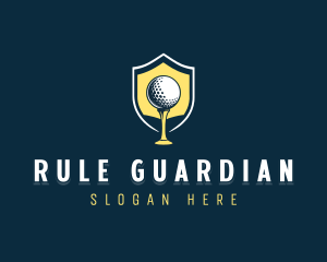 Golf Sports Competition logo design