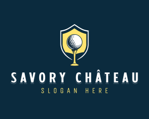 Golf Sports Competition logo design