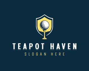 Golf Sports Competition logo design